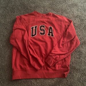 red brandy usa sweatshirt